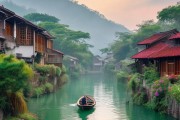 水乡画卷中山行，小榄河畔风情掠影