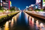 夜幕下的嫩江美景，探寻嫩江畔的璀璨夜景