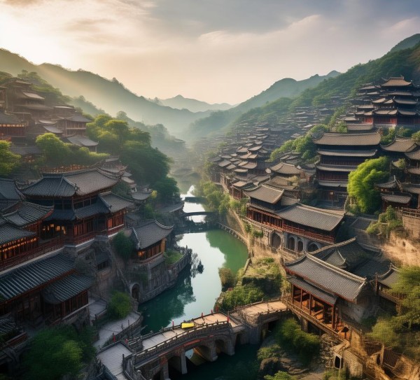 涞源山水古韵之旅，必游景点深度解析,涞源山水古韵之旅，必游景点深度解析,古城,第1张