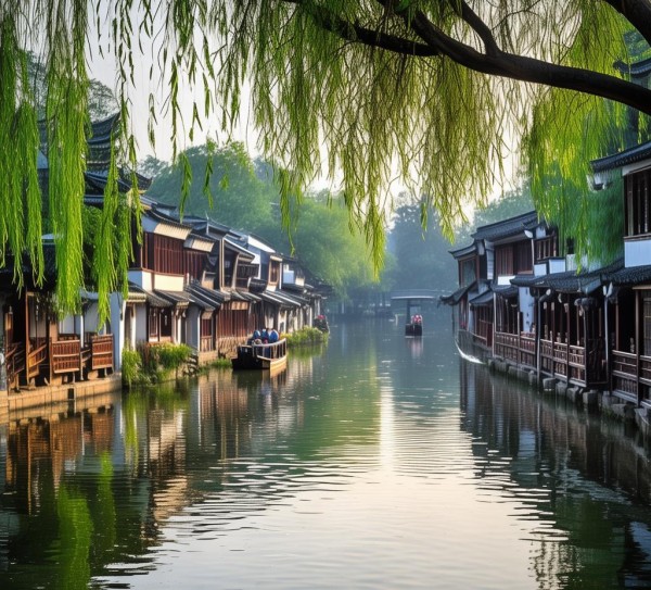 泰州凤城河，水乡休闲胜地，探寻江南水乡之美,泰州凤城河，水乡休闲胜地，探寻江南水乡之美,风情,第1张