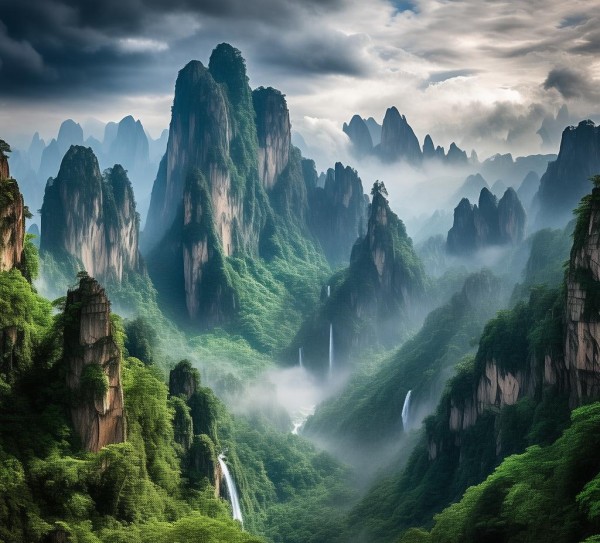 万洋山画卷，探秘自然奇景之旅,万洋山画卷，探秘自然奇景之旅,风情,第1张