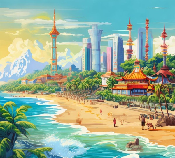 海口海滨风情，揭秘十大热门景点攻略,海口海滨风情，揭秘十大热门景点攻略,风情,攻略,第1张