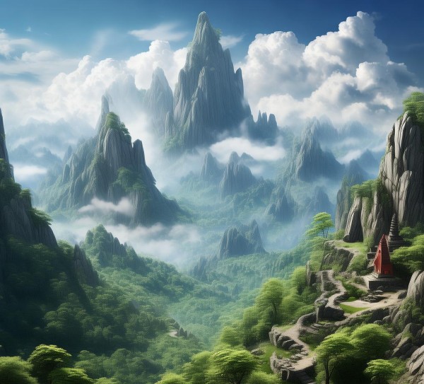 山台山之旅，自然奇观与人文风情的邂逅,山台山之旅，自然奇观与人文风情的邂逅,风情,旅游胜地,自然奇观,第1张