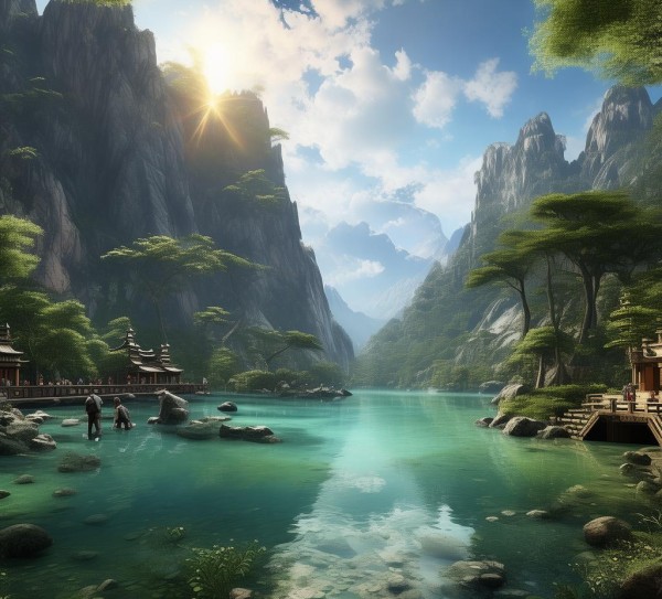 铜梁玄天湖，山水奇观与人文遗迹的探秘之旅,铜梁玄天湖，山水奇观与人文遗迹的探秘之旅,自然奇观,古迹,第1张