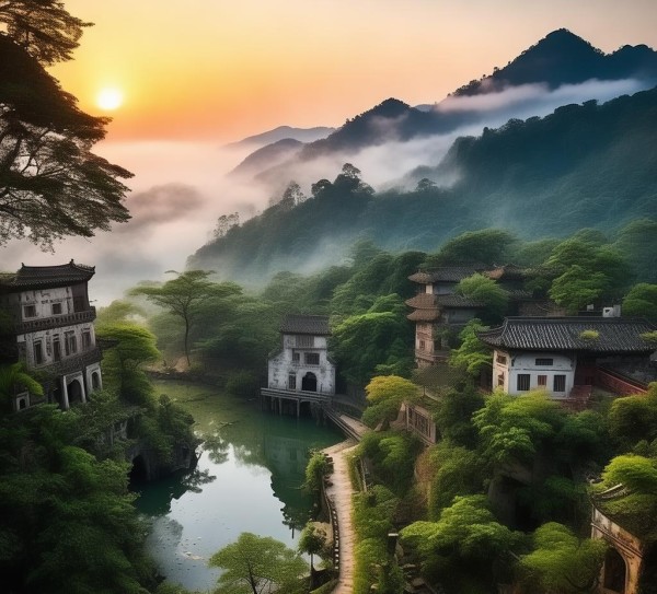 平山秘境，古城探幽五大绝美景区之旅,平山秘境，古城探幽五大绝美景区之旅,古城,探秘,第1张