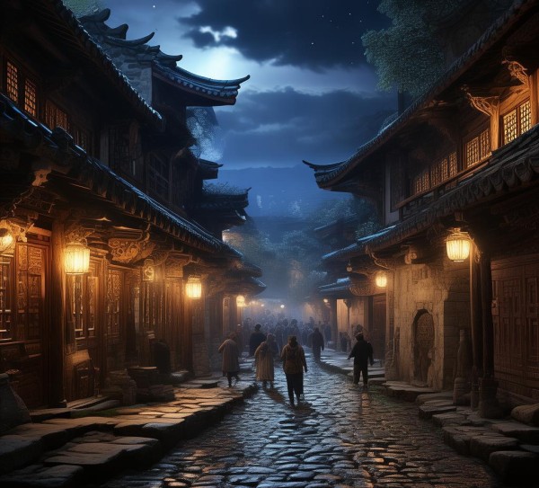 夜游镇平，探索夜晚魅力之地,夜游镇平，探索夜晚魅力之地,古城,美食,第1张