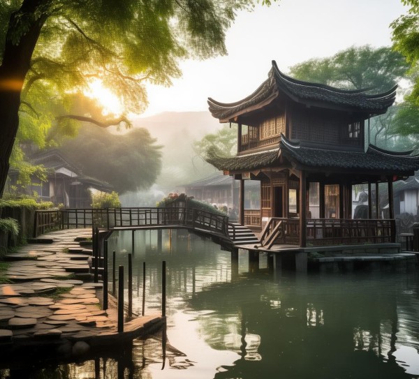 江南水乡鹿亭中村，静谧之美一探究竟,江南水乡鹿亭中村，静谧之美一探究竟,风情,美食,第1张