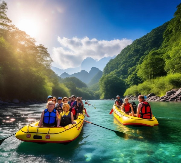 夏日，罗田漂流探险之旅,夏日，罗田漂流探险之旅,探险,第1张