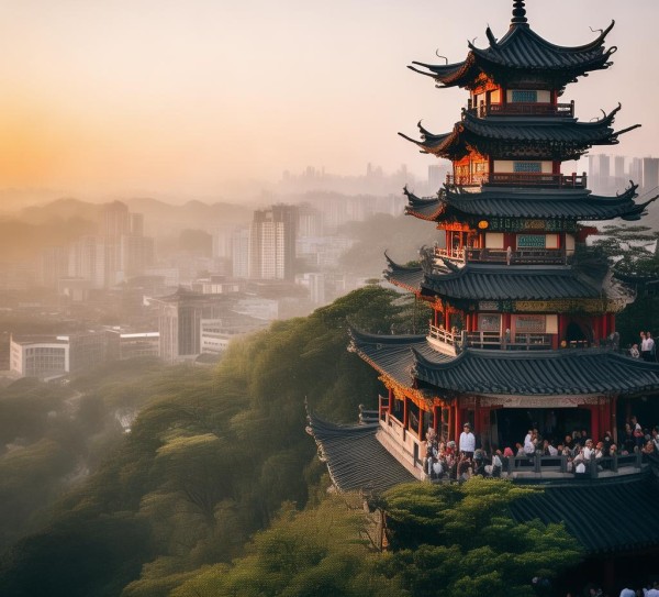杭州巅峰秘境，揭秘杭州最高景点之魅力,杭州巅峰秘境，揭秘杭州最高景点之魅力,古迹,足迹,第1张