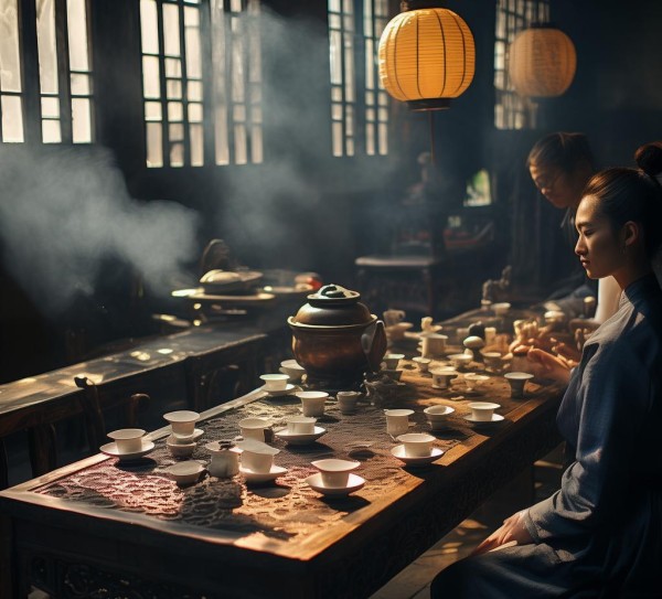 古韵济南，茶馆棋局，休闲时光的慢生验,古韵济南，茶馆棋局，休闲时光的慢生验,古韵,静谧,第1张