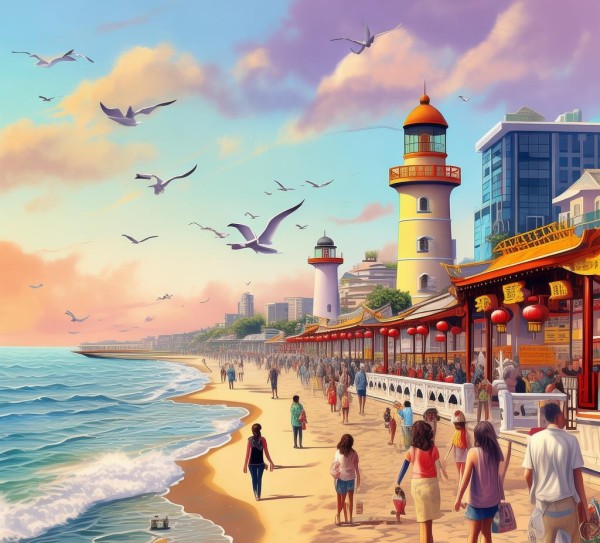 汕头海滨风情之旅，必游景点全攻略,汕头海滨风情之旅，必游景点全攻略,风情,古城,美食,第1张